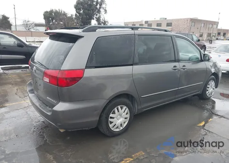 2004 Toyota Sienna Xle z USA, uszkodzony, nr VIN 5TDZA22C74S129587